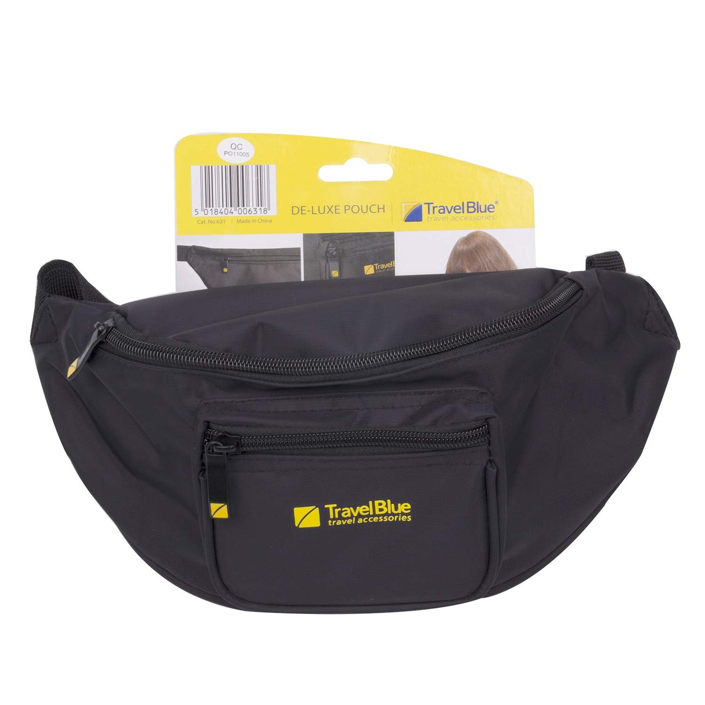 Travel Blue De-Luxe Waist Pouch Black