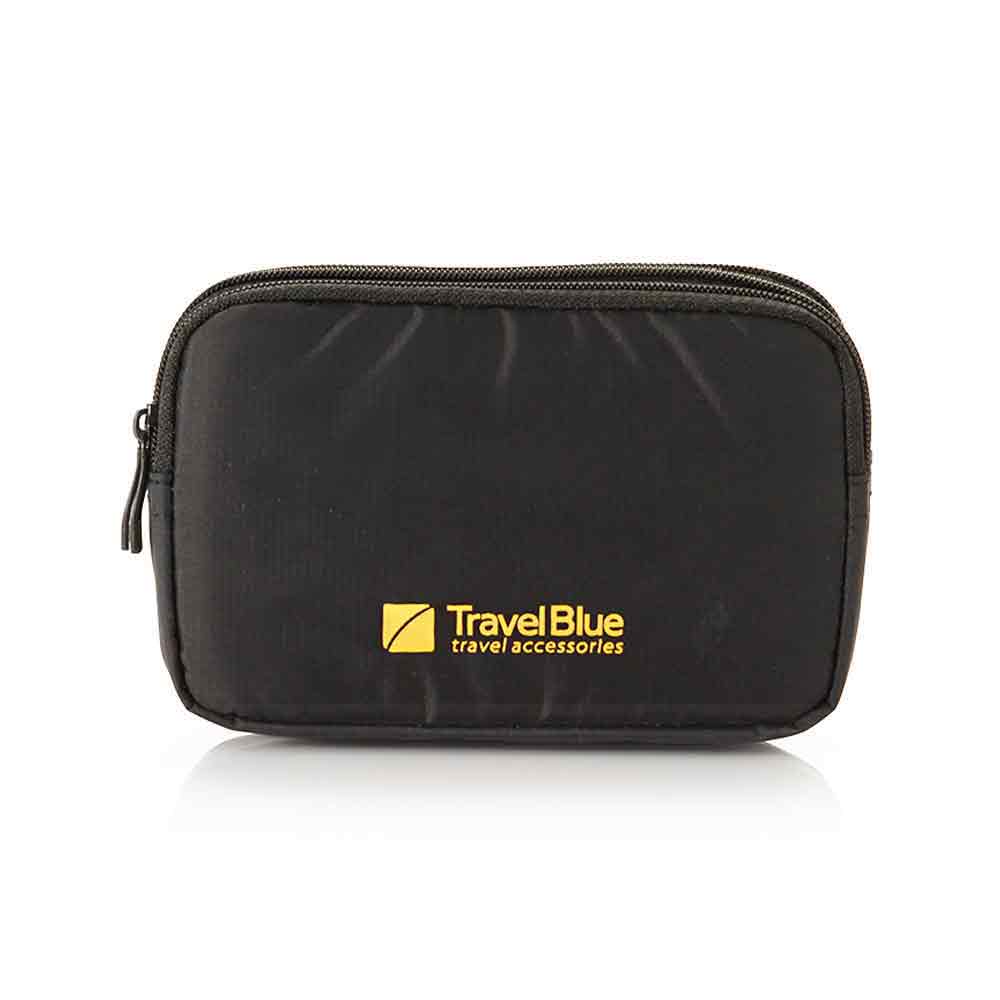 Travel Blue Triple Pod Phone/camera Pouch Black