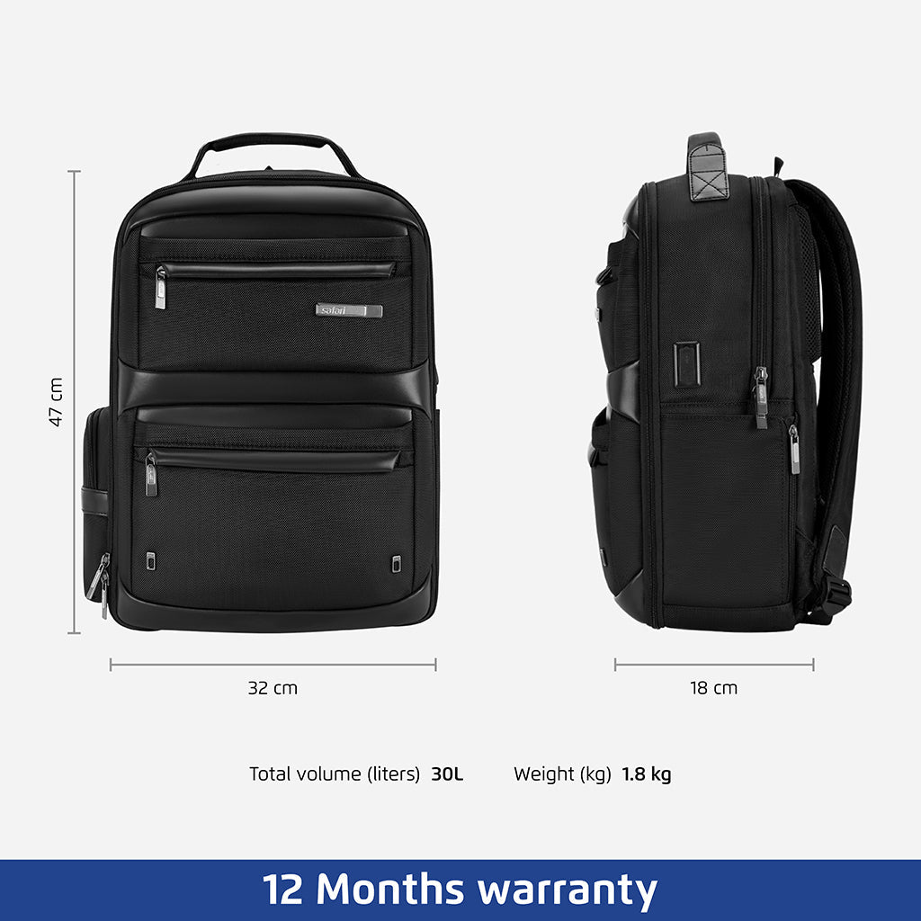 Safari Select Astral Formal Black Backapck