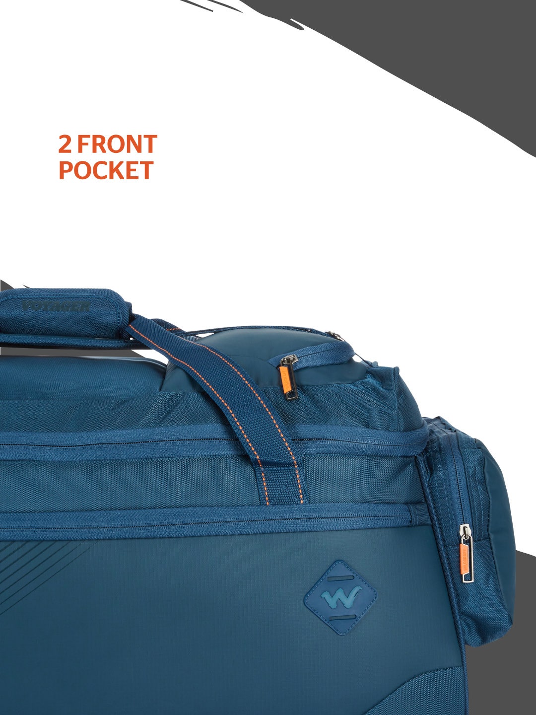 Wildcraft Nash Duffle Trolley