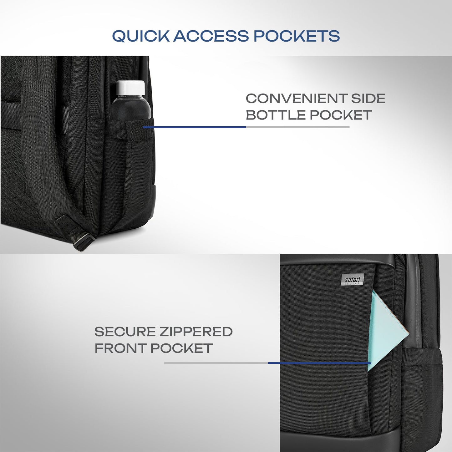 Safari Select Nexus Formal Backpack Black