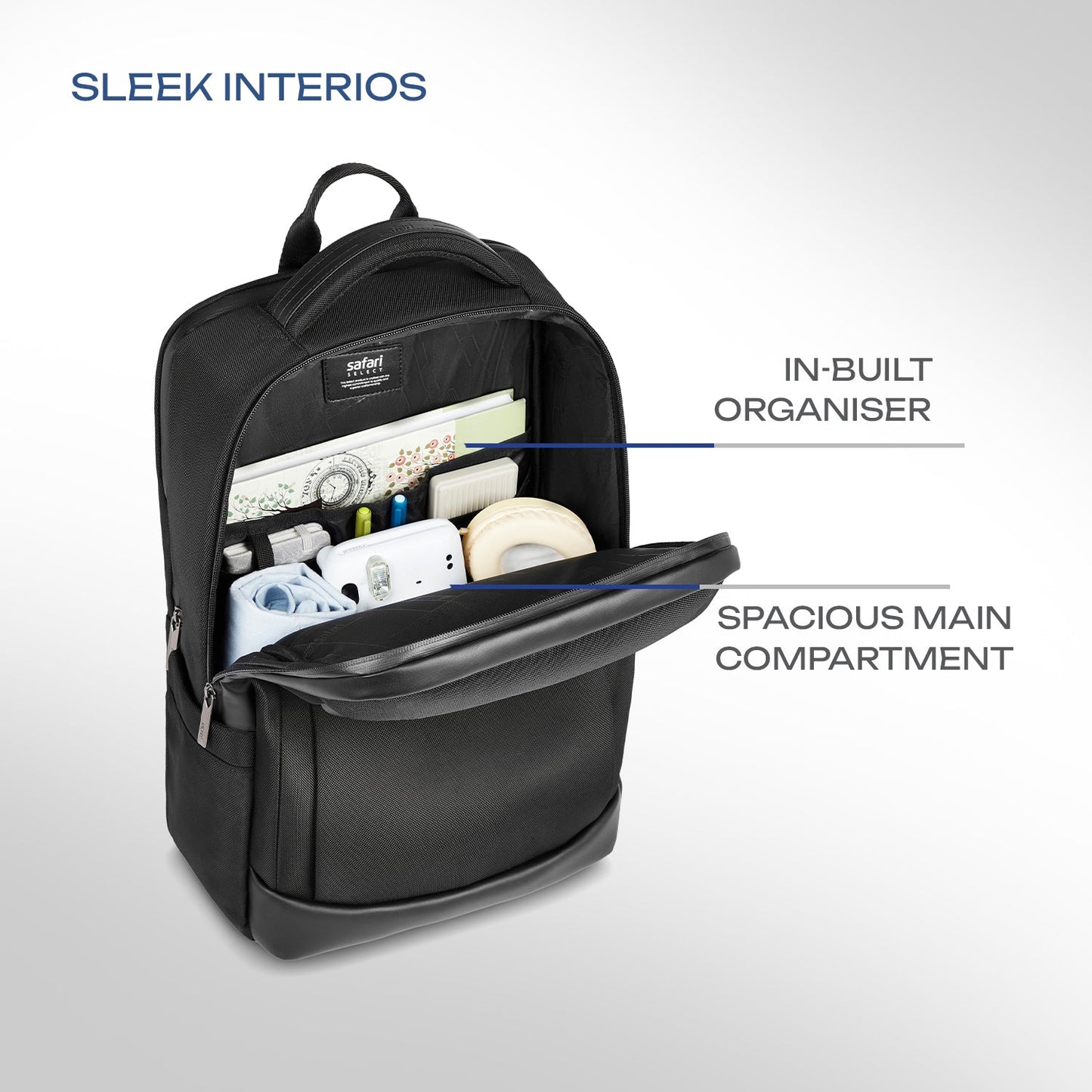 Safari Select Nexus Formal Backpack Black