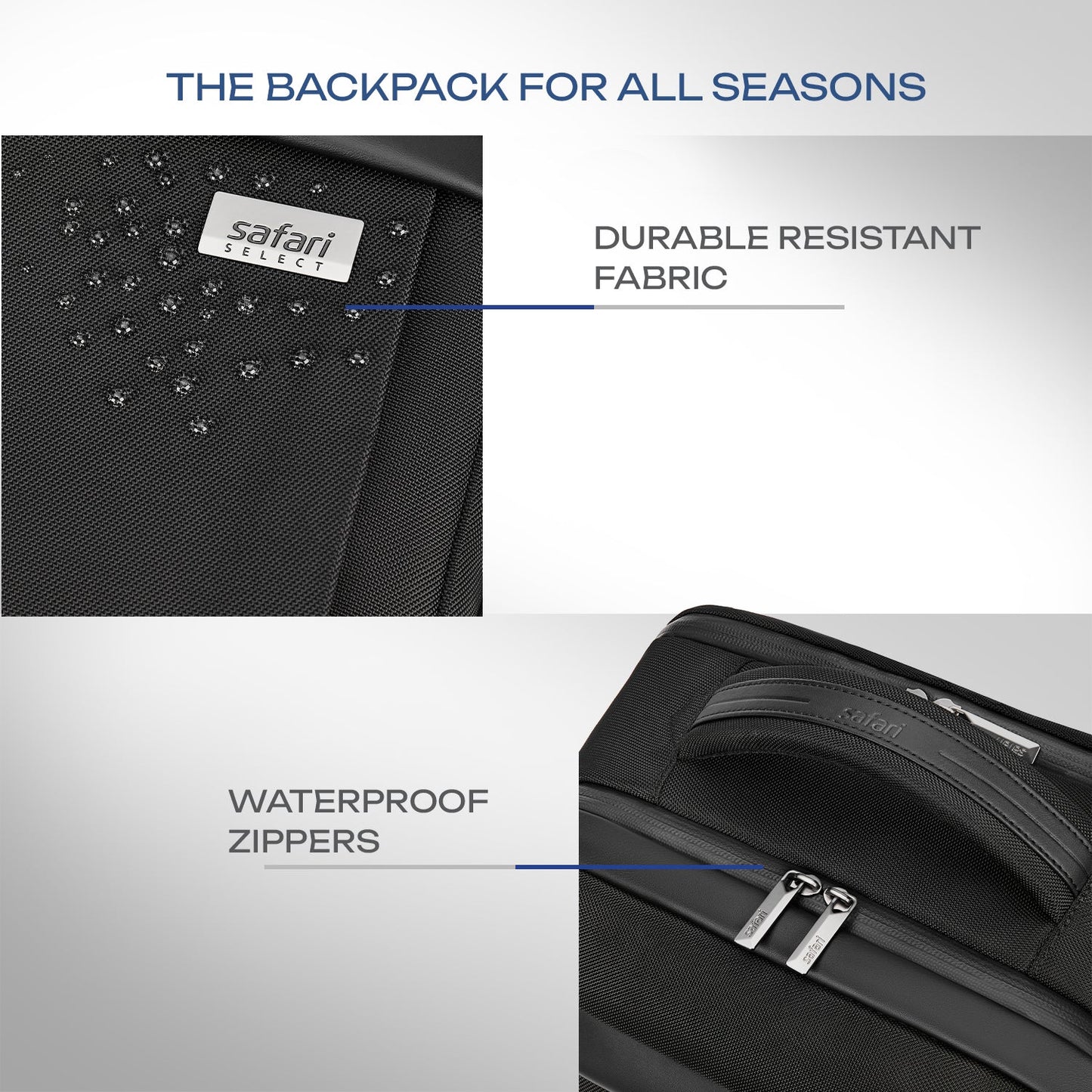 Safari Select Nexus Formal Backpack Black