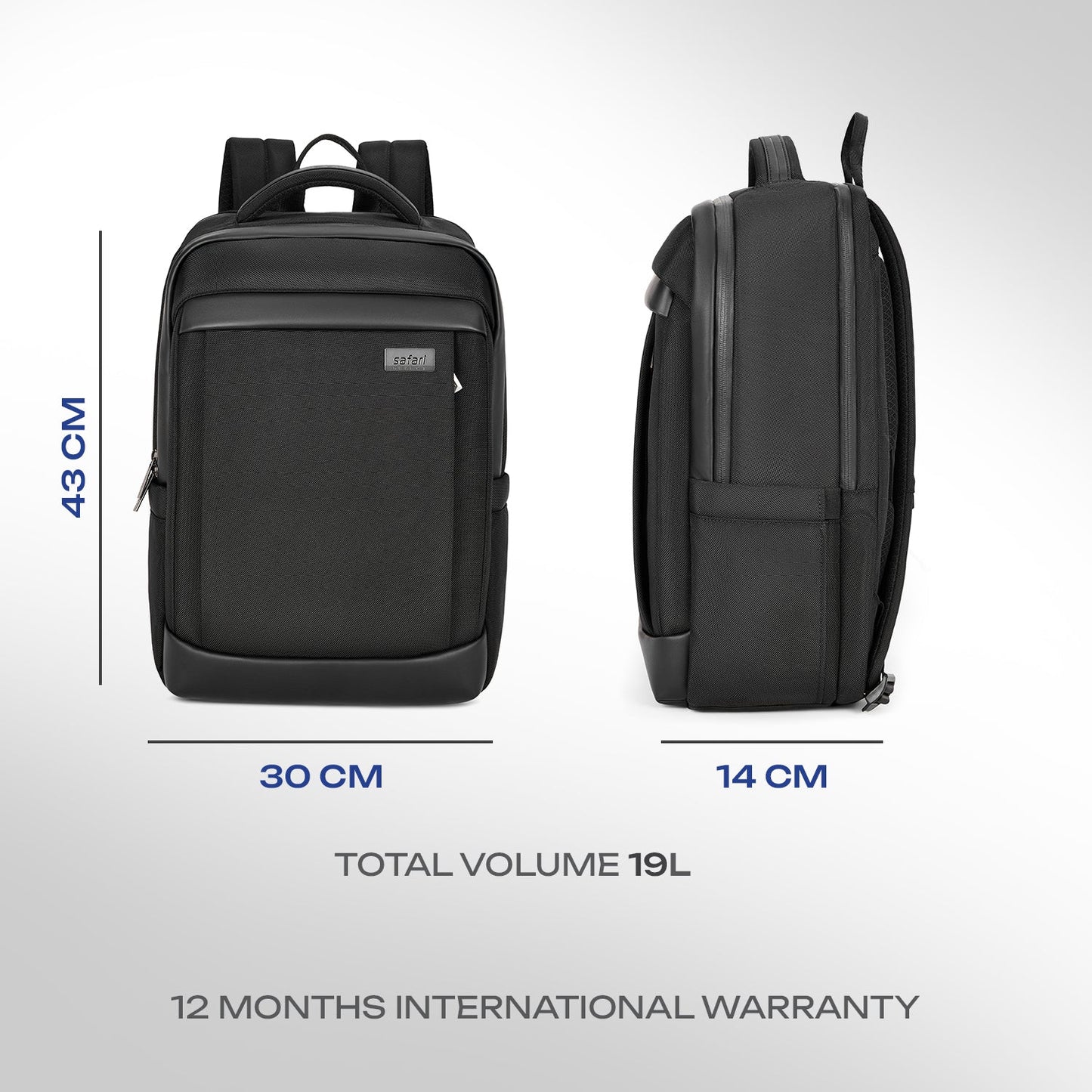 Safari Select Nexus Formal Backpack Black